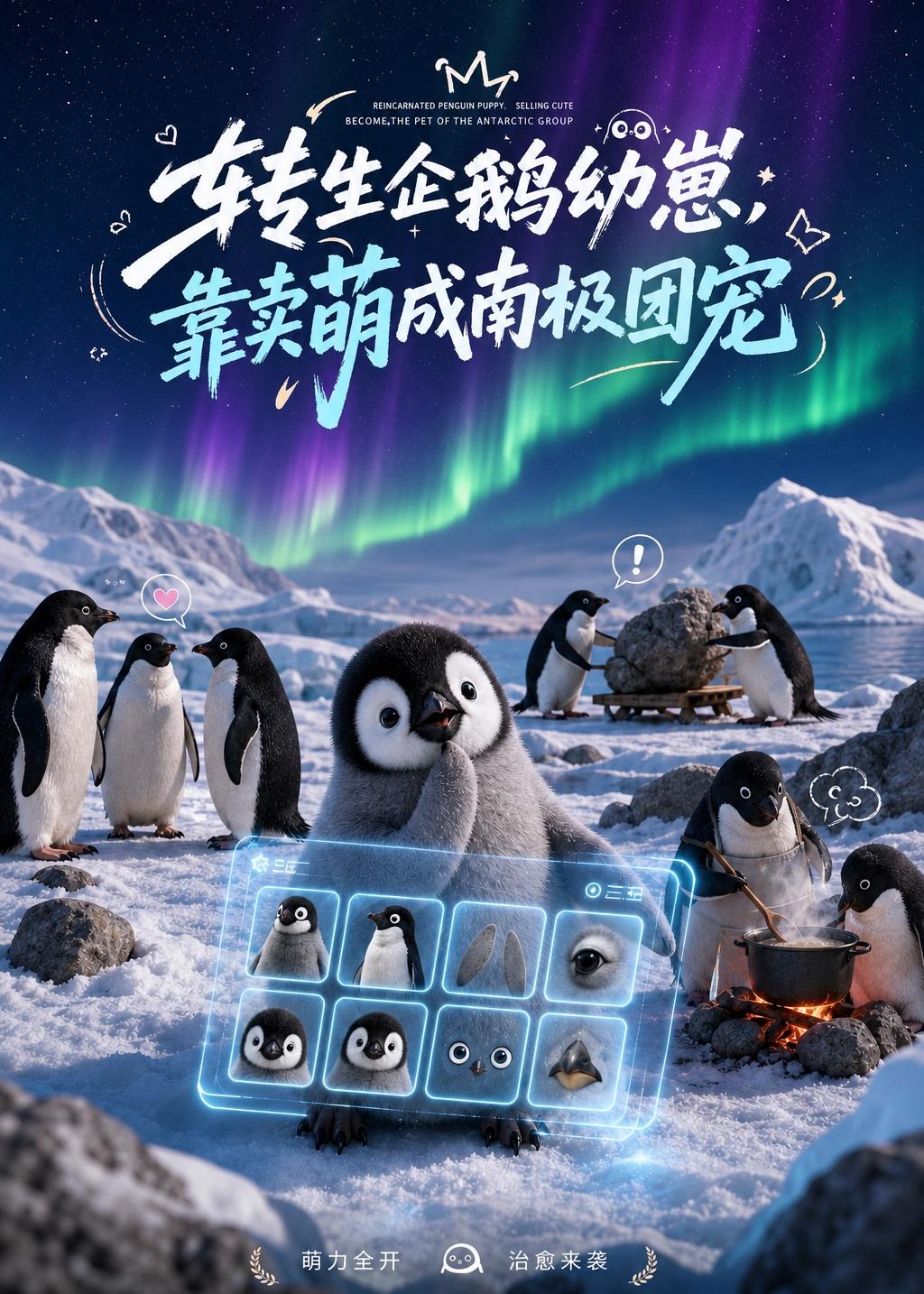 转生企鹅幼崽,靠卖萌成南极团宠